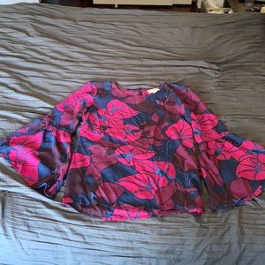 Loft Top with Bell Sleeves